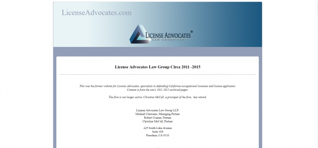 License Advocates