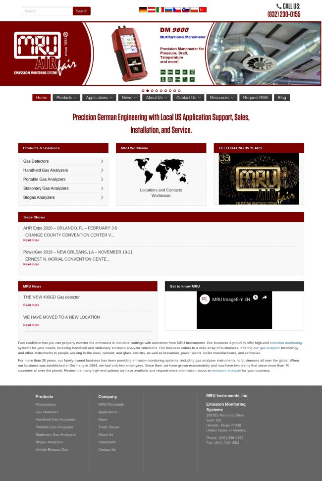mru instruments