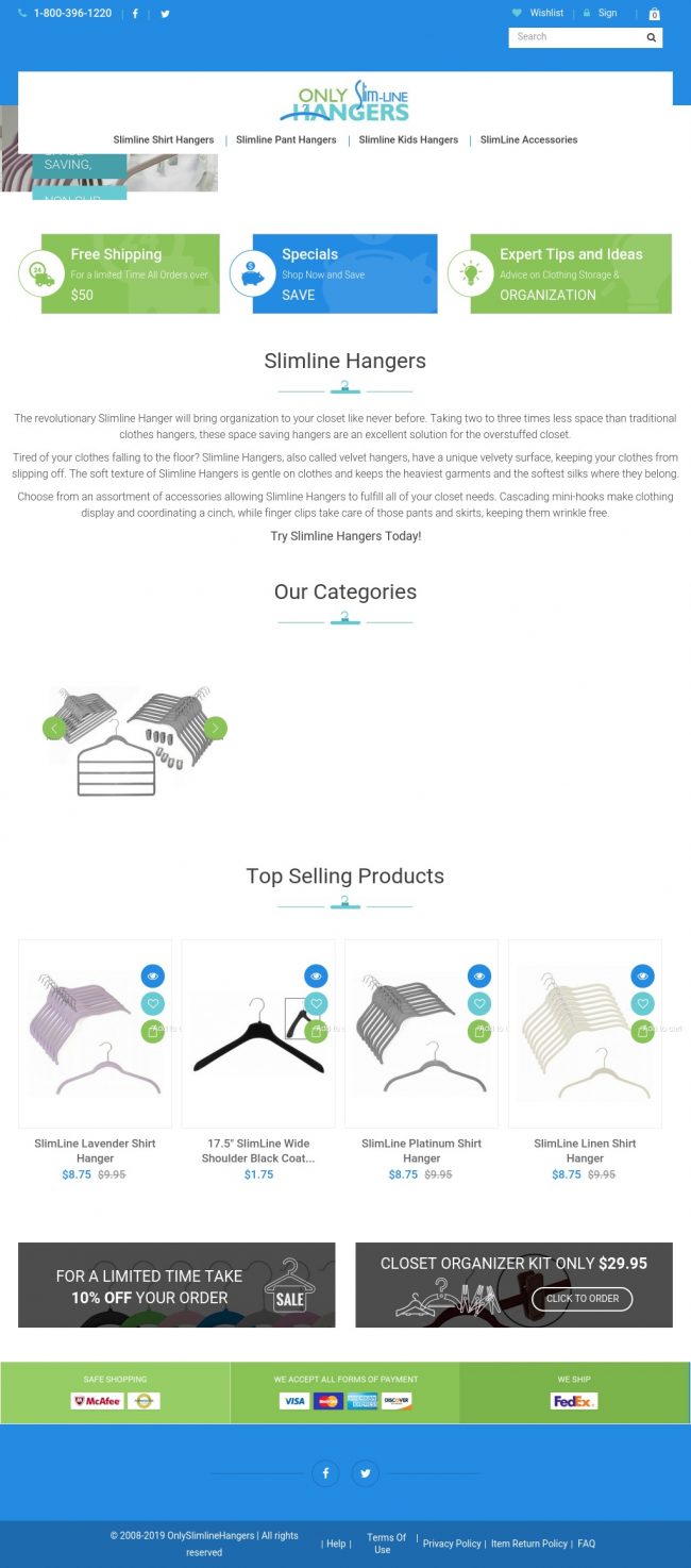 onlyslimlinehangers