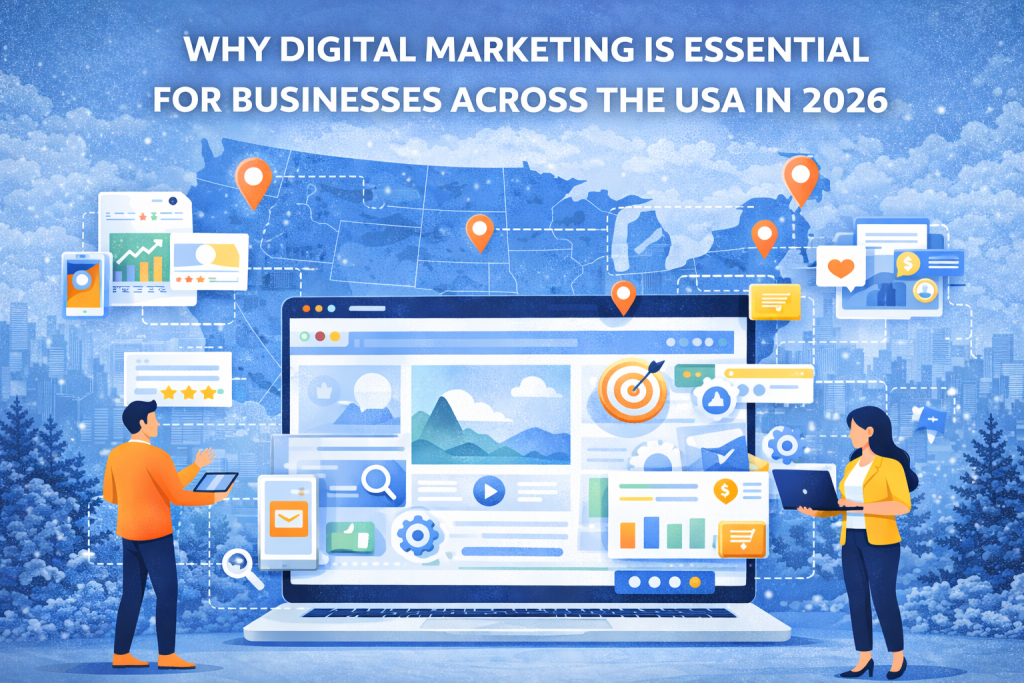 Why Digital Marketing is Essential for Businesses Across the USA in 2026